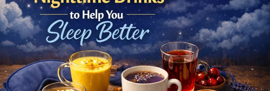 5 Natural Nighttime Drinks to Help You Sleep Better